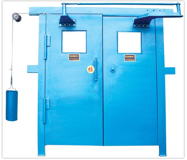 無壓可視風(fēng)門