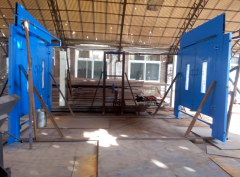 煤礦用抗地壓無(wú)壓風(fēng)門伸縮門框抗